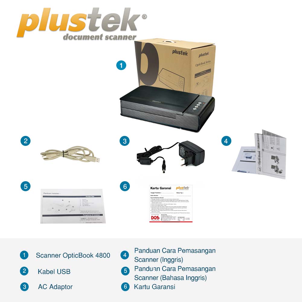 Plustek Scanner OpticBook 4800 - Image 11