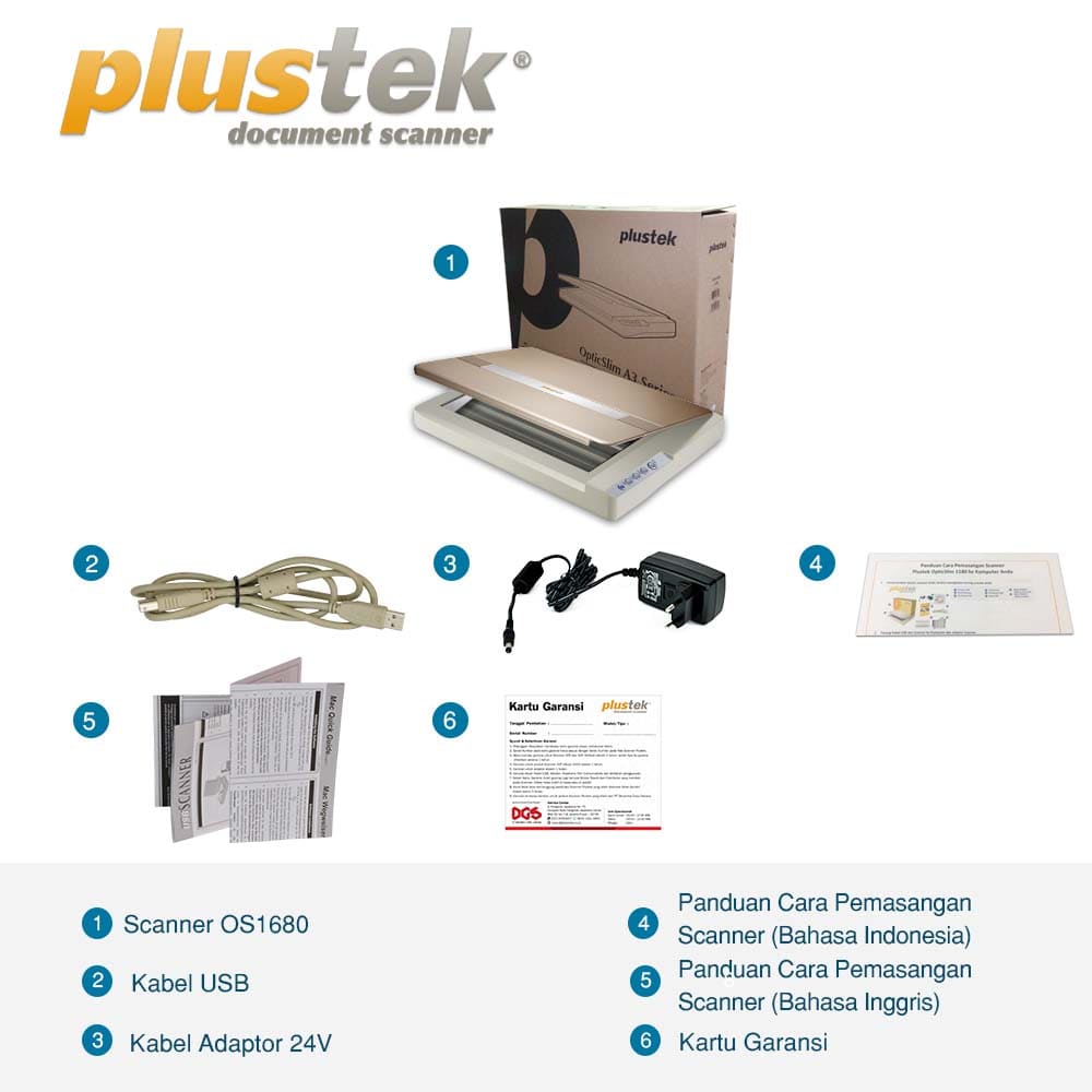Plustek Scanner OpticSlim 1680 - Image 10