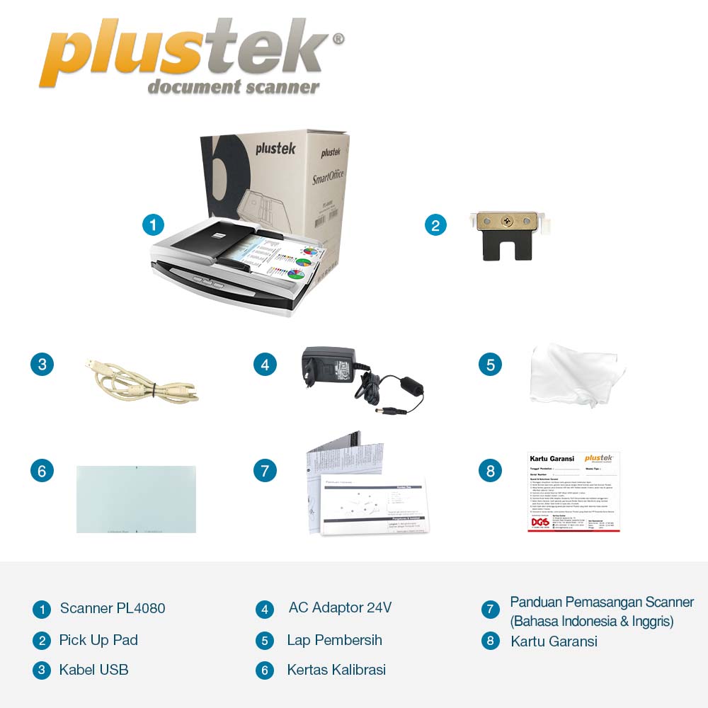 Plustek Scanner SmartOffice PL4080 - Image 12