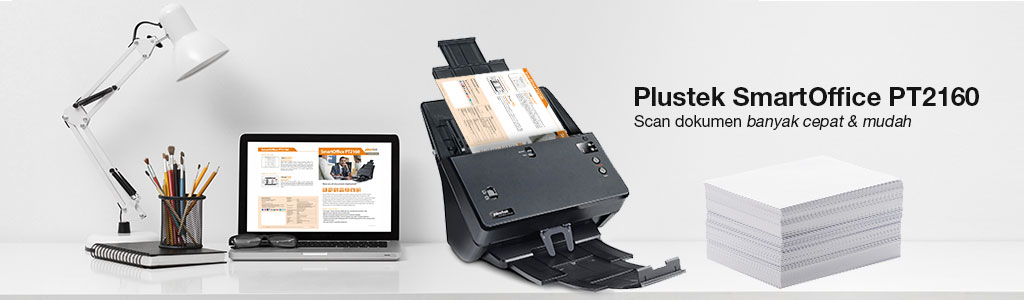 Scanner de bureau Plustek SmartOffice PT2160 bac chargeur recto verso