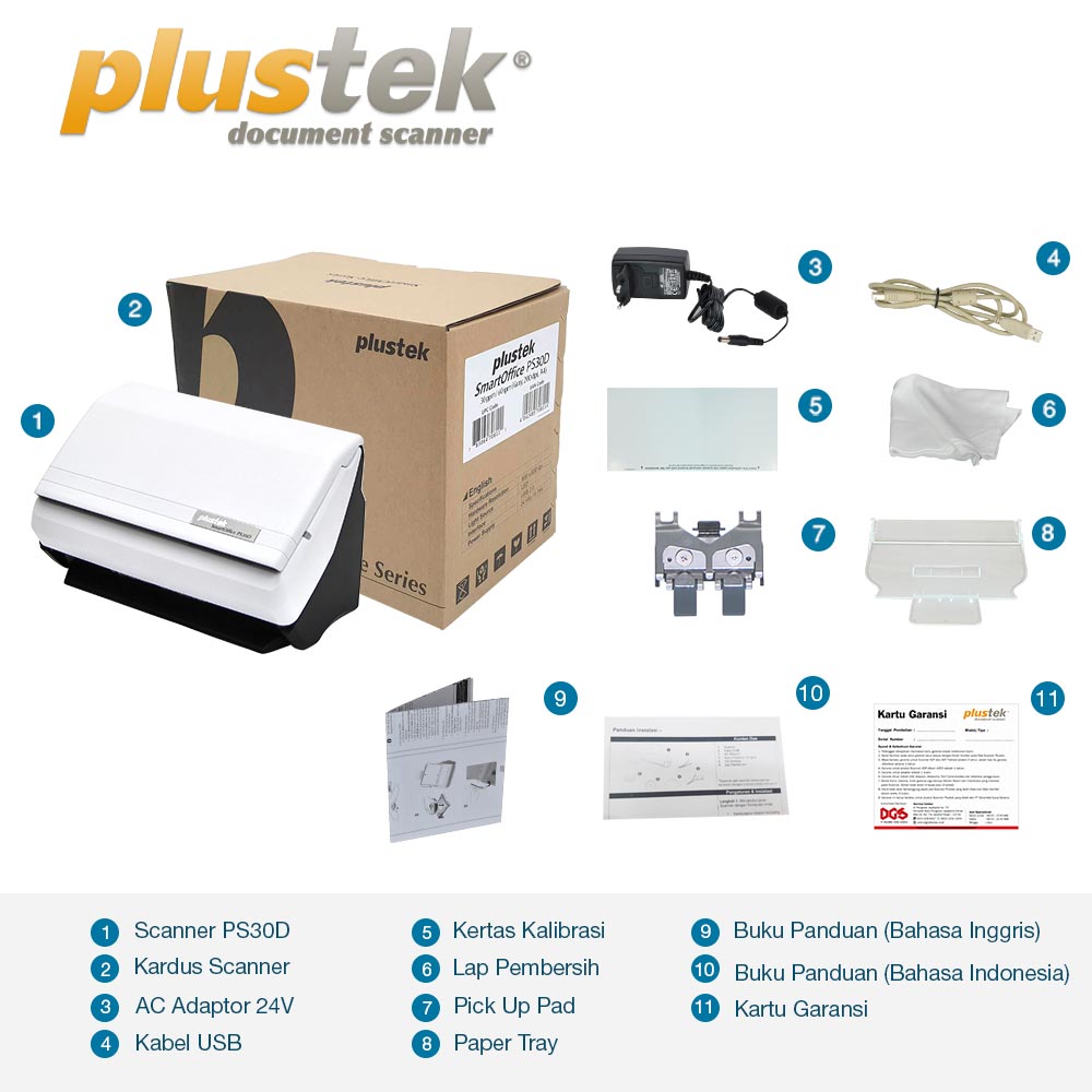 Plustek Scanner SmartOffice PS30D - Image 11
