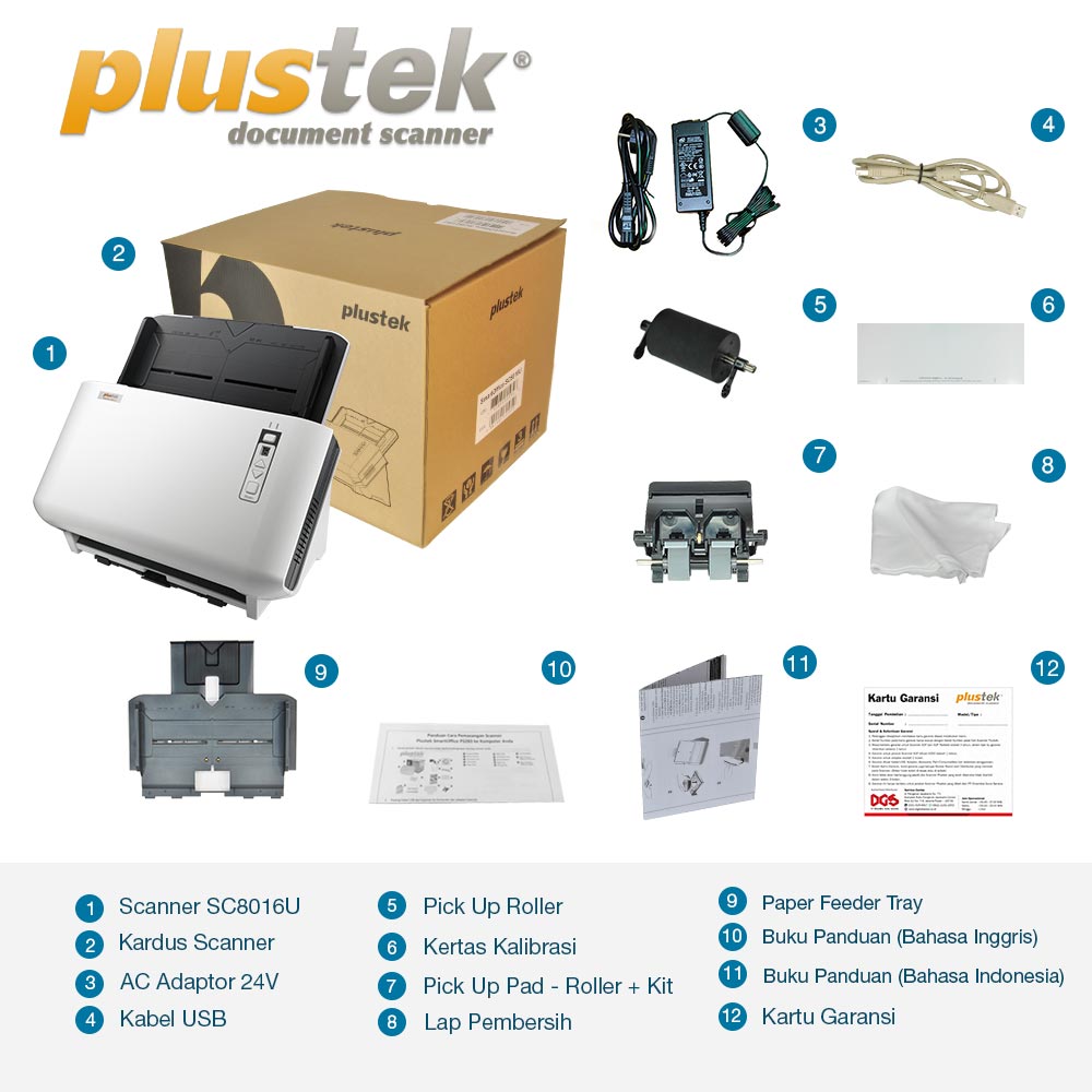 Plustek Scanner SmartOffice SC8016U - Image 13