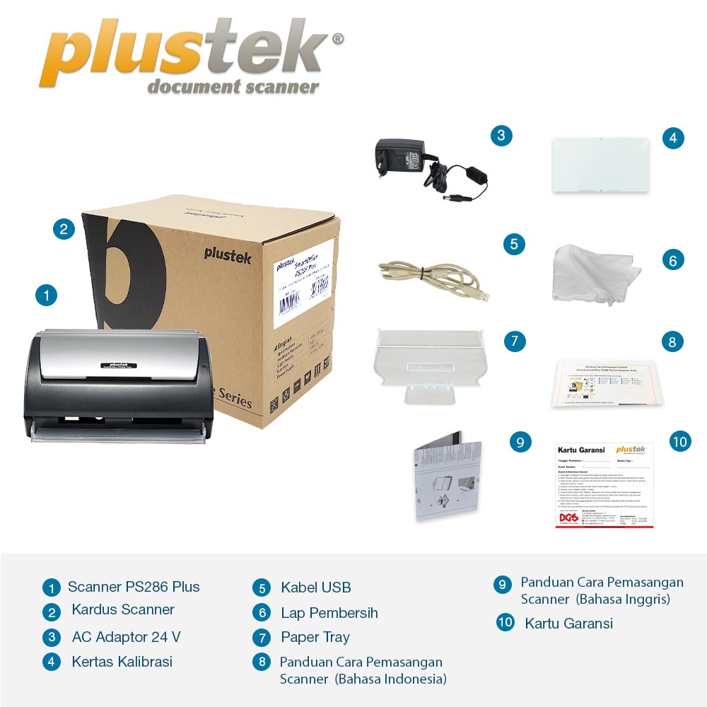 Plustek Scanner SmartOffice PS286 Plus - Image 12