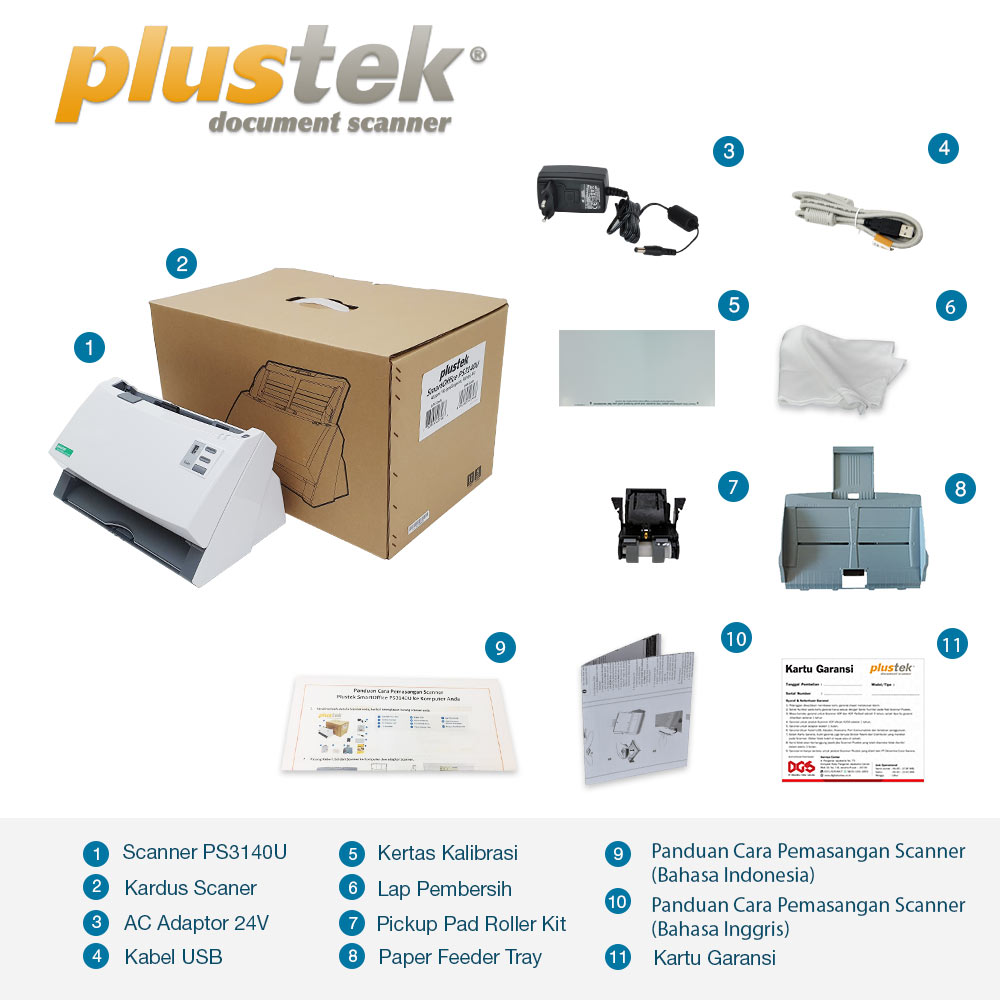 Plustek Scanner SmartOffice PS3140U - Image 11