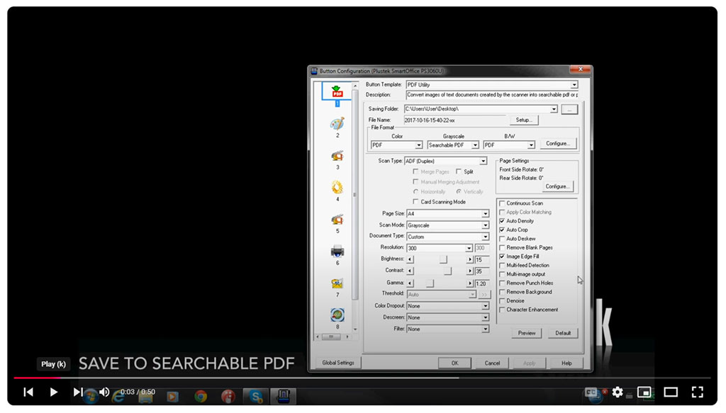 Searchable PDF
