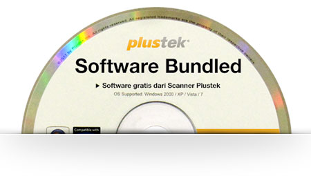 software bundled dari scanner plustek