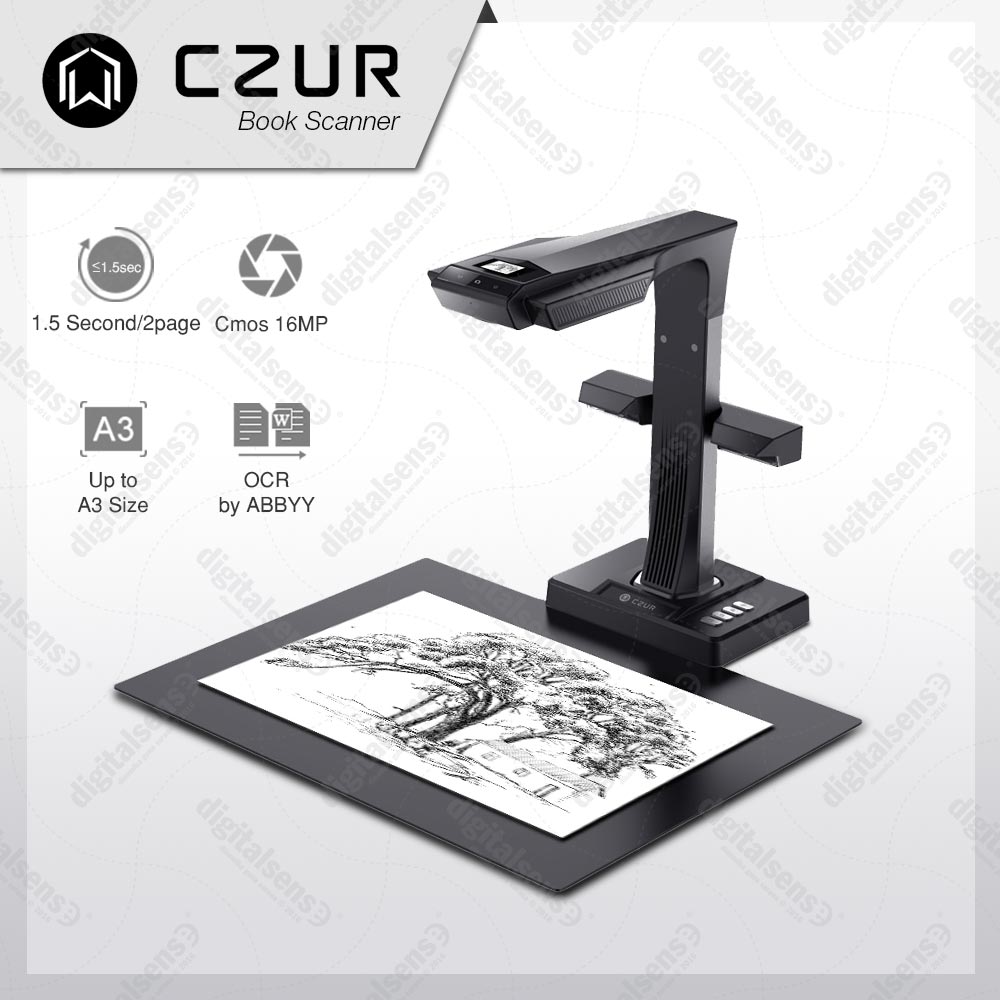 Jual Scanner Buku Czur ET16 Plus | digitalsense.co.id