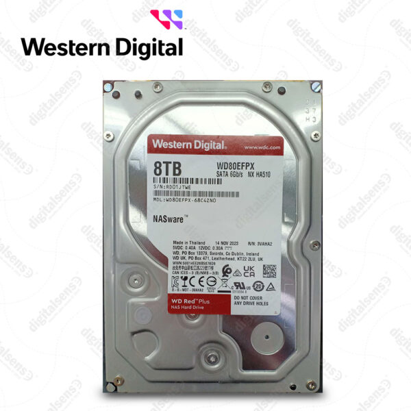 WD Red 8TB - WD80EFPX - Digitalsense