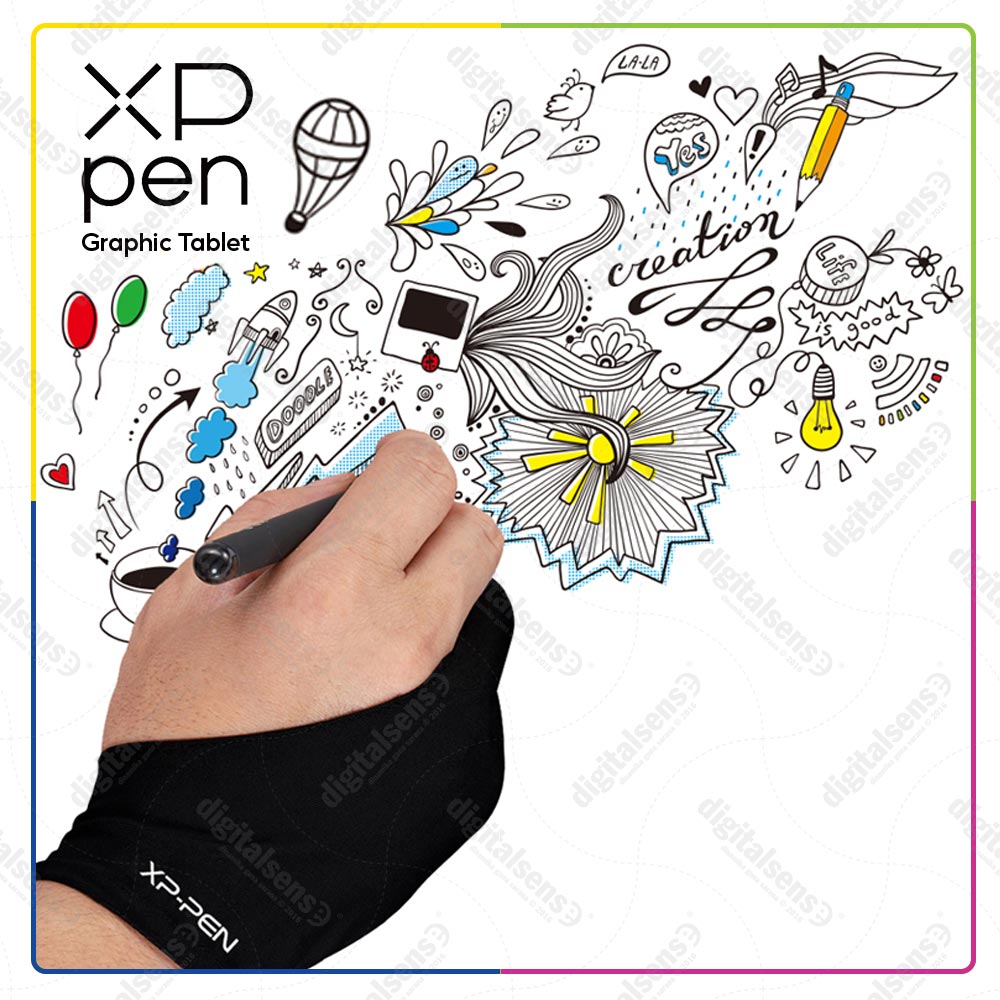 XPPEN AC01_B DRAWING HAND PROTECTOR STANDARD Digitalsense