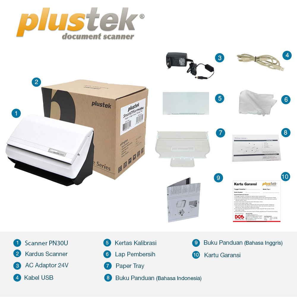 Plustek Scanner SmartOffice PN30U - Image 8