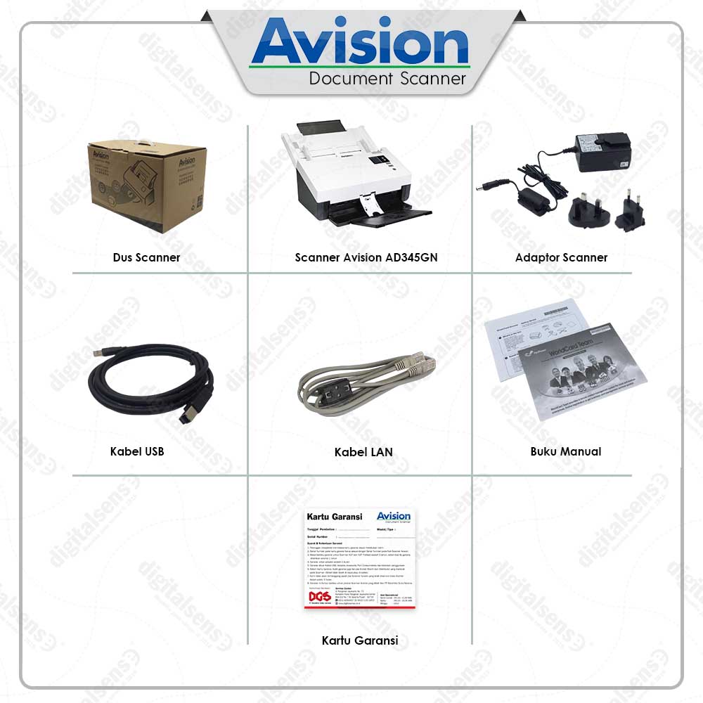 Avision Scanner AD345GN - Image 12
