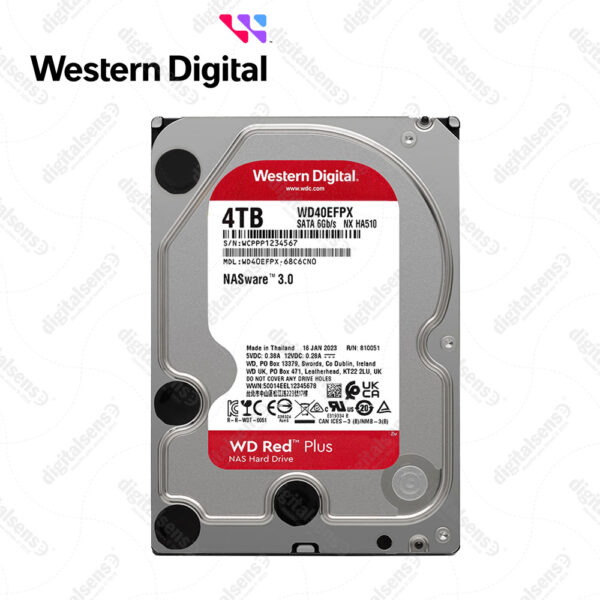 WD Red 4TB - WD40EFPX - Digitalsense