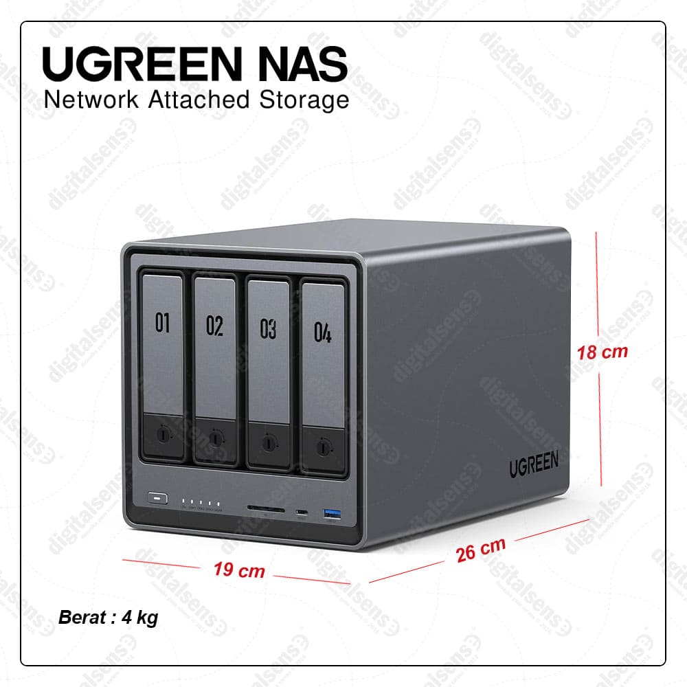 NAS UGREEN DX4800 17