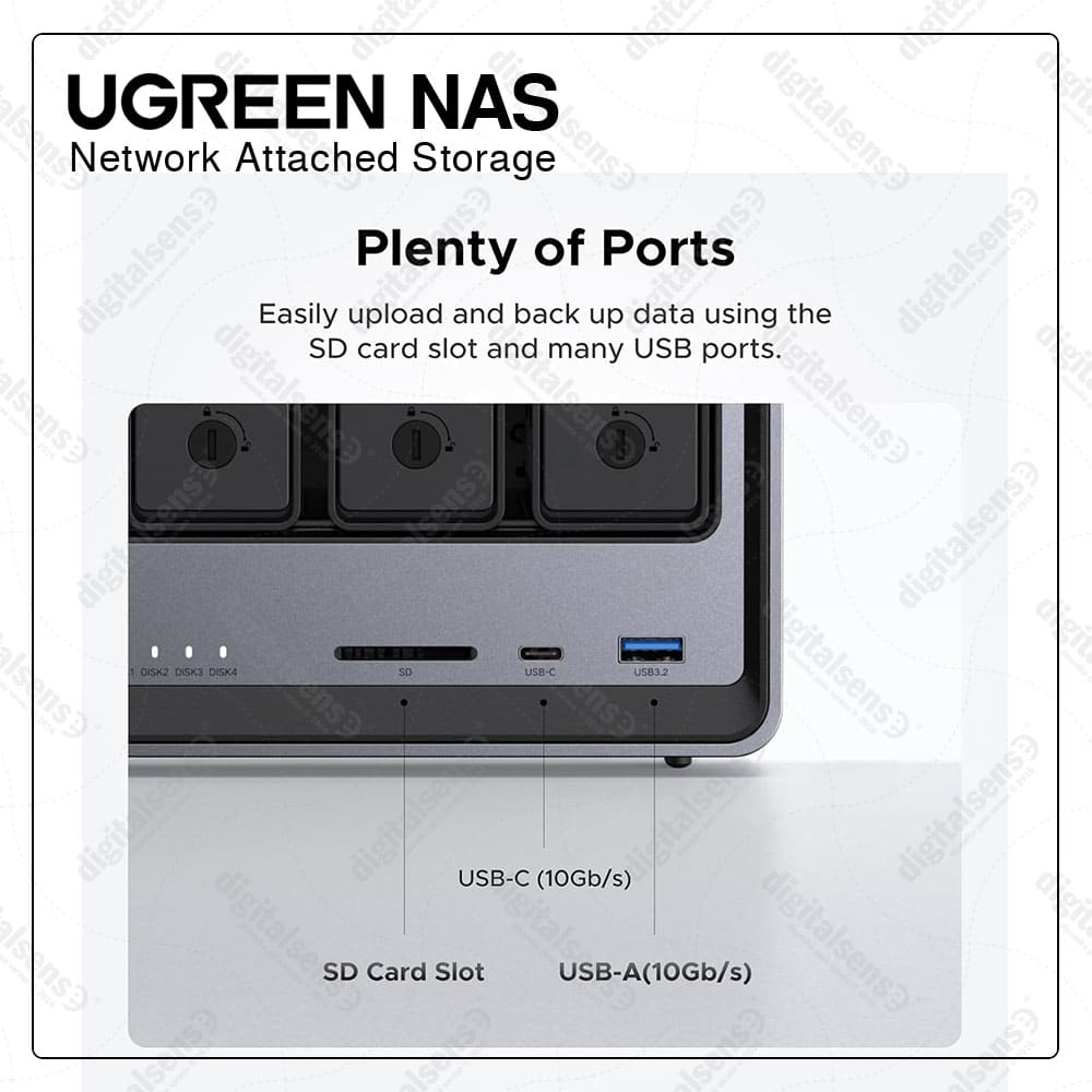NAS UGREEN DX4800 23