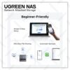 NAS UGREEN DX4800 25