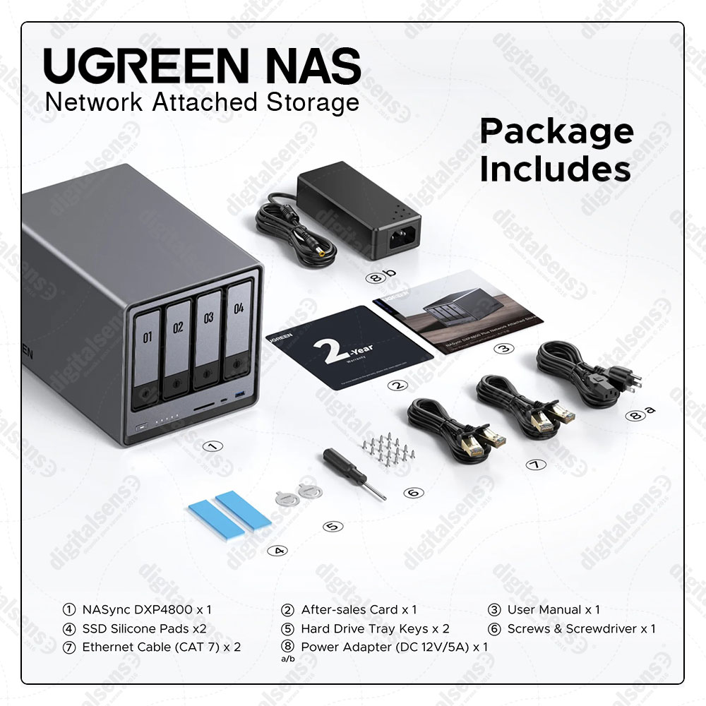 NAS UGREEN DX4800Plus 9
