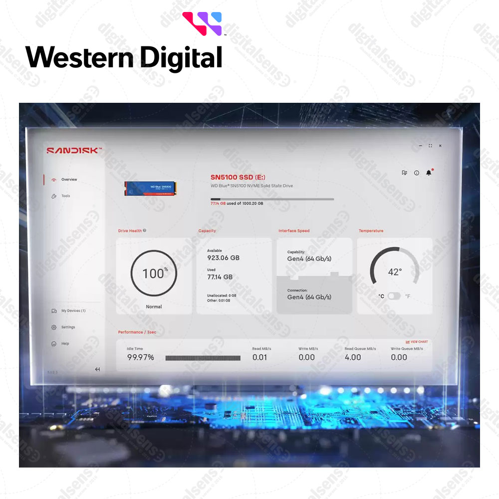 WD Blue SN5100 NVMe SSD 1TB 5