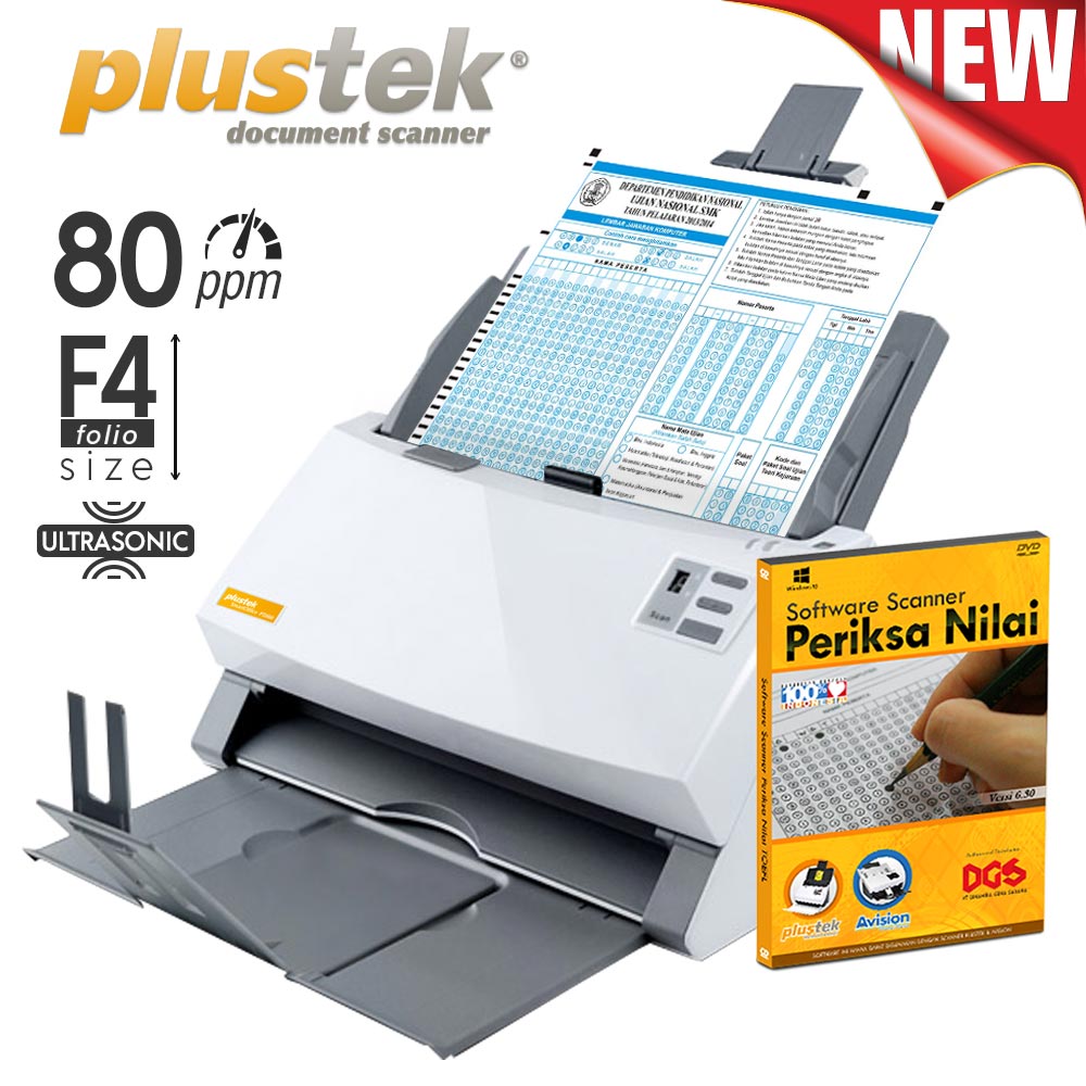 Scanner Periksa Nilai LJK PT800