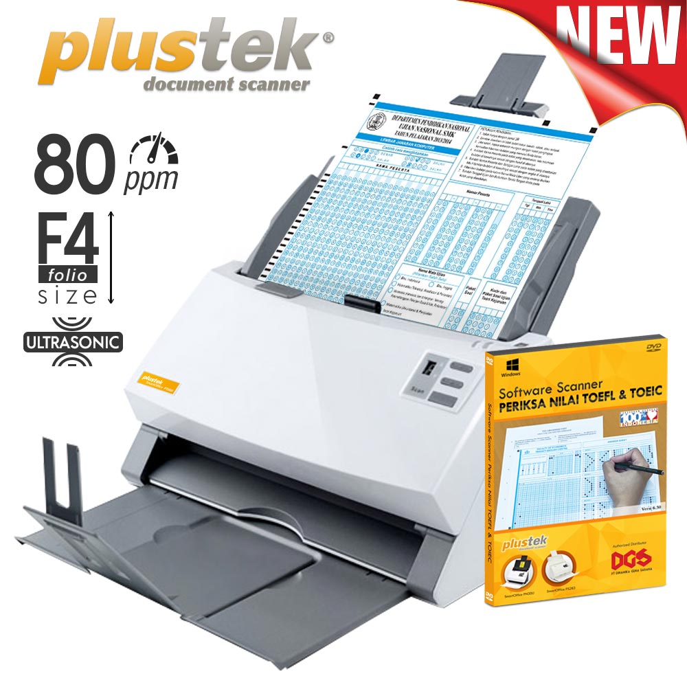 Scanner Periksa Nilai TOEFL & TOEIC PT800