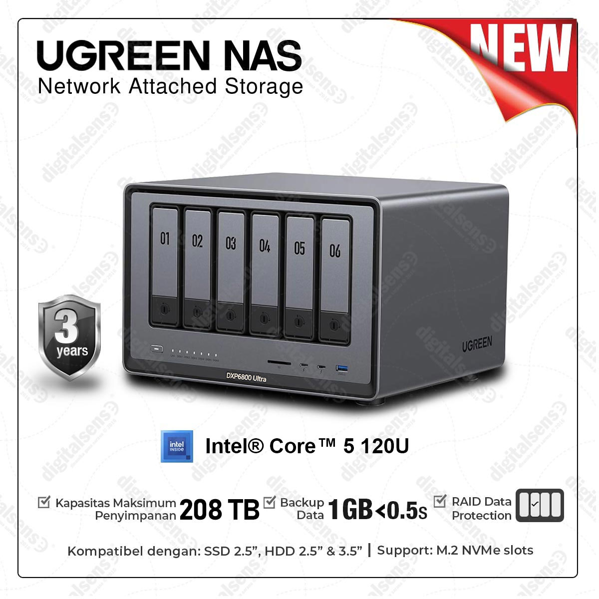 UGREEN NASync DXP6800 Ultra