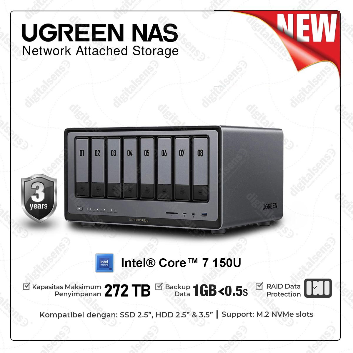 UGREEN NASync DXP8800 Ultra
