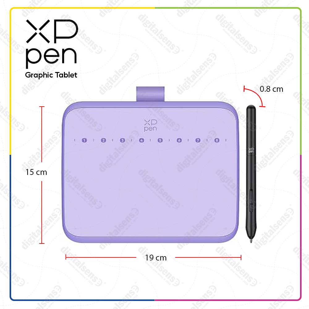 XP-Pen Deco 640 Purple - Image 5