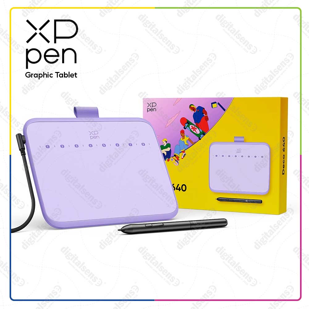 XP-Pen Deco 640 Purple - Image 6